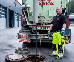 Ablauf von Kanalreinigung und Rohrreinigung in Fischach