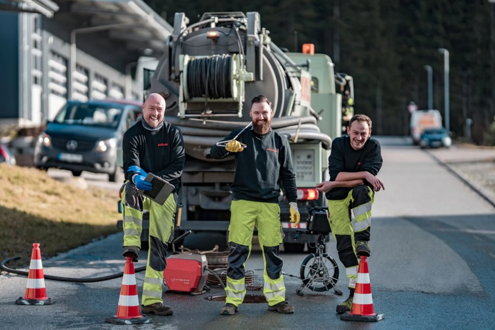 Leistungen für Kanalreinigung und Rohrreinigung